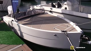 2022 D-Boat Motor Boat - Walkaround Tour - 2022 Miami Boat Show