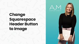 Change Squarespace Header Button to Image