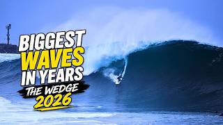 The Wedge | BIGGEST WAVES IN YEARS + CRAZY RESCUE | 2026