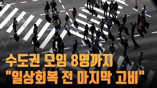 18일부터 수도권 모임 8명까지…\