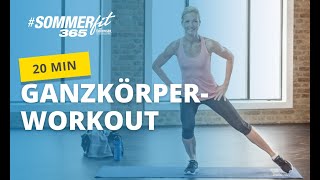 20 Min Ganzkörper-Workout | Full Body Cardio Training | Sommerfit365 mit ERDINGER Alkoholfrei