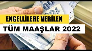 Engellilere verilen maaşların hepsi