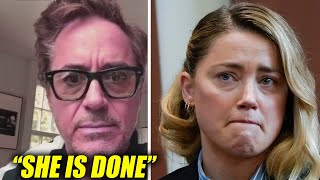 Amber Heard Brings Robert Downey Jr. Into The Trial & DESTROYS Her Case!