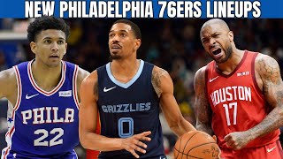 NEW 76ERS LINEUPS FEATURING DEANTHONY MELTON + MATISSE THYBULLE OR PJ TUCKER STARTING?