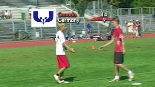 2010 WFDF WJUC Boys Semis (Canada vs. Germany, USA vs GB)