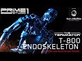 The Terminator T-800 Endoskeleton 1/2 Scale Statue by Prime 1 Studios | Unboxing & Review!