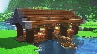 Minecraft Small Wooden Bridge Tutorial - How to Build a Small Wooden Bridge in Minecraft 1.21