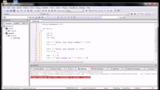 C++ Programming Tutorial 5 - Creating Simple Calculator