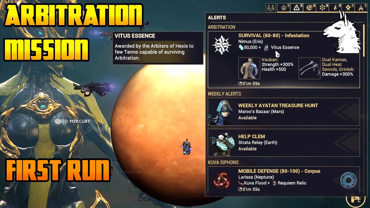 Let S Play Warframe First Arbitration Mission Infested Survival