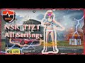 PUBGM | NSR_TIZ1 All settings