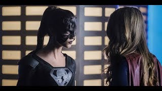 Supergirl - 3x11 Reign gets visuals of Ruby + Livewire dies for Supergirl [FULL FIGHT SCENE]