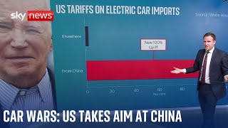 Why is US imposing 100% tariff on Chinese electric cars?