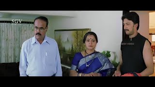 ಮನೆಯಲ್ಲಿ ಕಿರಿಕ್ ಮಾಡಿಕೊಂಡು ಬೆಂಗಳೂರಿಗೆ ಹೊರಟ ಸುದೀಪ್..!  | Chandu Kannada Movie