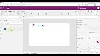 Lesson73 - Dropdown populated from SharePoint List Column Values - Power Apps 1000 Videos