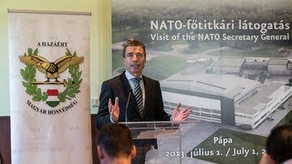 NATO Secretary General at Pápa Air Base, Hungary - Opening remarks