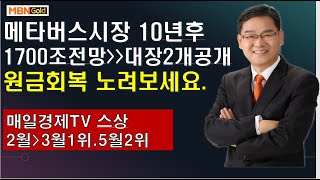 [대장주발굴의달인박병주](21.6.10)한국증시 35년만에 기회,메타버스시장 1700조이상 성장전망  ,향후에   10년간 10배 성장하는 메타버스 ,,최고대장주2개를 공개