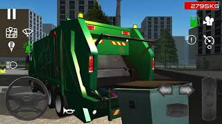 Trash Truck Simulator #1 - Android IOS gameplay walkthrough