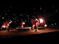 fire knife dance waikiki starlight luau @ hilton hawaiian village 12 12 2019