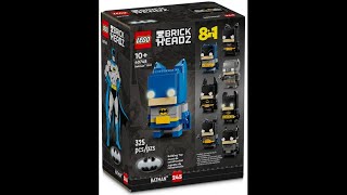 LEGO Instructions | Brickheadz | 40748 | Batman 8in1 | DC | All 8 books