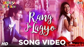 Atif Aslam || Rang Jo Lagyo || Ramaiya Vastavaiya || whatsapp Status Lyrical Video Song