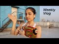 Meeting friends, getting ready, self-care, routine, reading | cozy week vlog