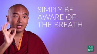 The Simple Meditation. Meditate Everywhere Anytime. "Monkey Mind" Buddhist Monk