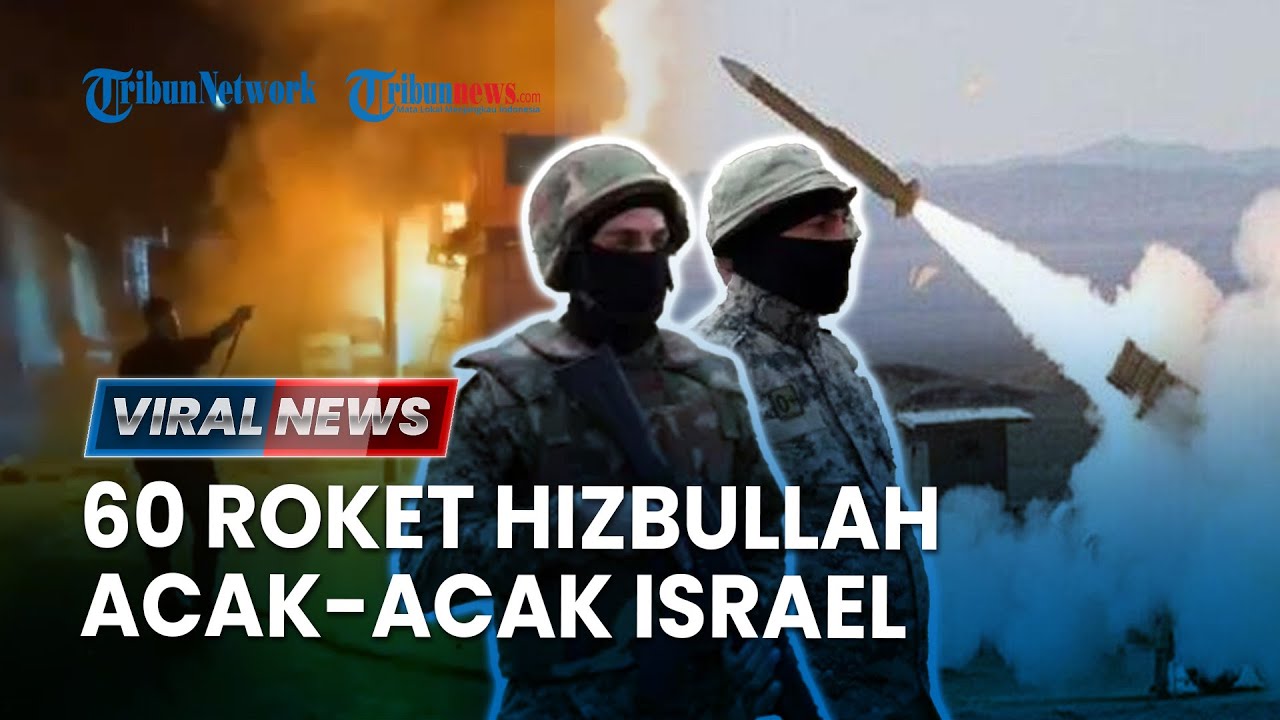 🔴Hizbullah Luncurkan Puluhan Roket Katyusha Ke Wailayah Israel, Balas ...