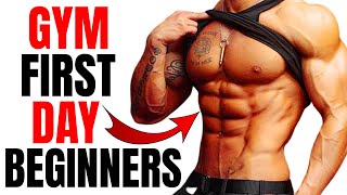 First Day At Gym [Complete Guide For Beginners]💪