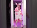 【seeu】xiaorouseeu pink outfit x rabbit ear cosplay dance