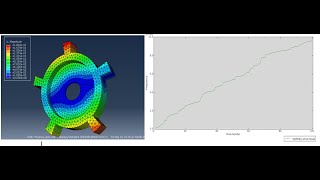 Frequency analysis of gear using #abaqus