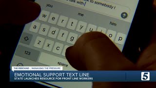 Tennessee creates text line for pandemic stress