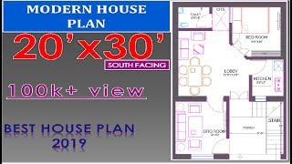 21 X 30 House Design House Plan Map 1 Bhk With Proper