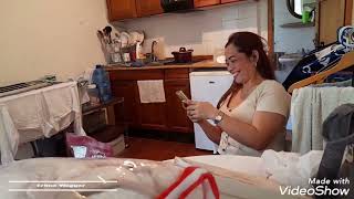 Packing time together...sending box to the family of our friend Jalyshane Reopta #erlinevlogger #ofw