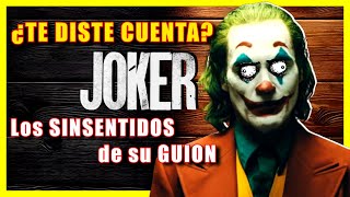 ¡Los SINSENTIDOS de Joker! 🤡 Agujeros de un Guion TRAMPOSO