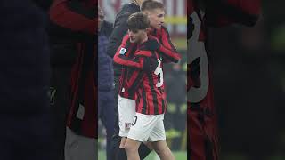 Alex Jimenez and Mattia Liberali vs. Genoa! #acmilan #football #sports