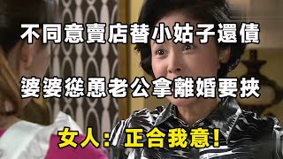 不同意賣店替小姑子還債，婆婆慫恿老公拿離婚要挾，女人：正合我意！ | 翠花的秘密