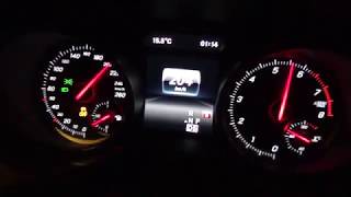 2017 Mercedes-Benz GLA 220 4Matic - acceleration 0-200 km/h