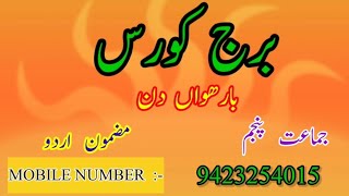 BRIDGE COURSE SUB URDU DAY 12 STD 5TH برج کورس اُردُو جماعت پنجم بارھواں دن یہ/وہ