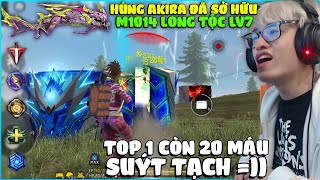 HÙNG AKIRA ĐÃ SỞ HỮU M1014 LONG TỘC LV 7, CHẾ ĐỘ MỚI BIỆT TÀI CHIẾN ĐẤU VÀ PHA SOLO TOP 1 CĂNG THẲNG