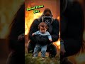 unforgettable moment a gorilla rescues a toddler in a majestic jungle fire