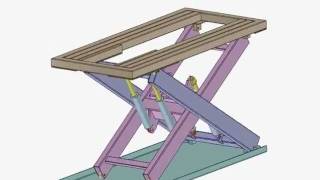 SC-Motion: Scissor Lift Mechanism : SpaceClaim