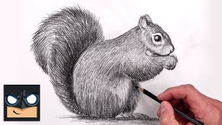 How To Draw a Squirrel 🐿 YouTube Studio Sketch Tutorial