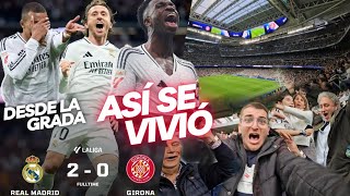 REAL MADRID 2-0 GIRONA: ASÍ SE VIVIÓ en el ESTADIO BERNABÉU 🔥 GOL MODRIC GOL VINICIUS JR 🔥 VLOG