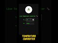 Make a Temperature Converter in 1 Minute! 🌡️🔥 (HTML + JS)