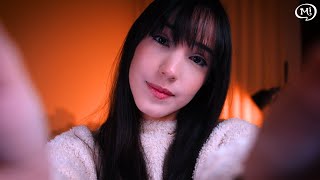 ASMR TOTALMENTE FOCADA EM VOCÊ 🤍 brincando com seu cabelo até você adormecer ✨ [brushing hair]