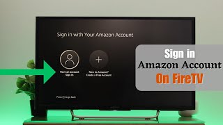 Fire TV : Sign in to Amazon Account! [How to on Stick/Cube]