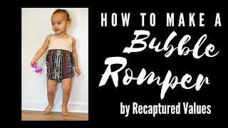 How To Make A Bubble Romper Video Tutorial