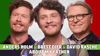 About My Father Interview: David Rasche, Anders Holm, and Brett Dier on Robert de Niro \u0026 Succession