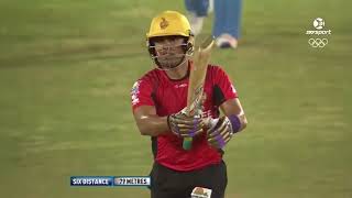 Umer Akmal 3 balls 3 Sixes in CPL