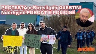 PROTESTA e Stresit për GJESTIN, ndërhyjnë FORCAT E POLICISË | UËTËFË EXTRA SHOW